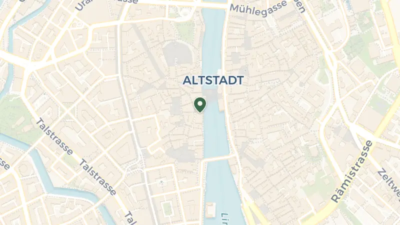 Map of Weinpl. 2, 8001 Zürich, Switzerland