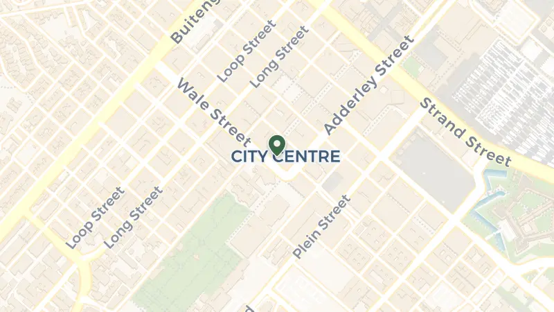 Map of 1 Wale Street corner Saint Georges Mall, Wale St, Cape Town City Centre, Cape Town, 8000, South Africa