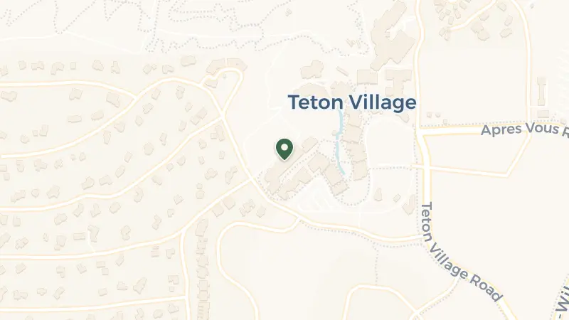 Map of 3385 Cody Ln, Teton Village, WY 83025, USA