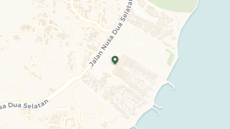 Map of Jl. Raya Nusa Dua Selatan No.4, Benoa, Kec. Kuta Sel., Kabupaten Badung, Bali 80361, Indonesia