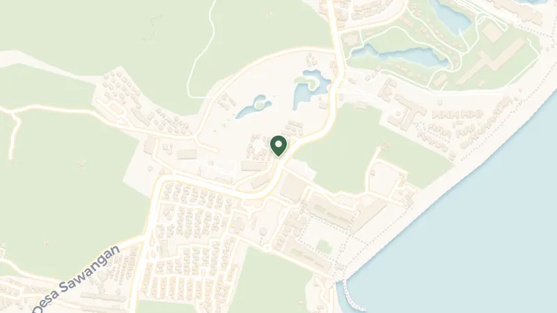 Map of Jl. Raya Nusa Dua Selatan, Benoa, Kec. Kuta Sel., Kabupaten Badung, Bali 80363, Indonesia