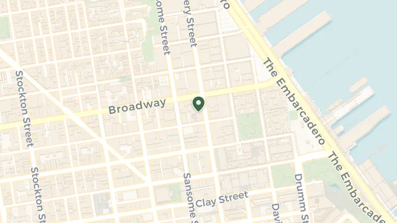 Map of 717 Battery St, San Francisco, CA 94111, USA