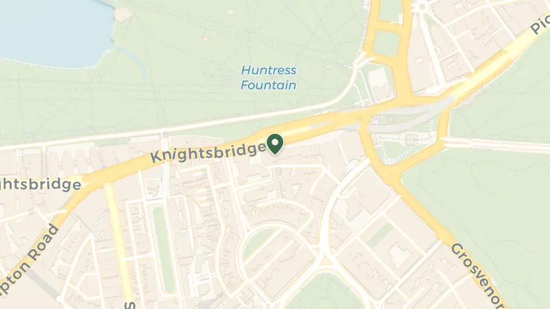 Map of 27 Knightsbridge, London SW1X 7LY, UK
