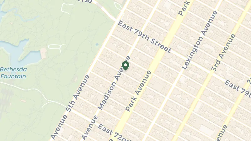 Map of 35 E 76th St, New York, NY 10021, USA