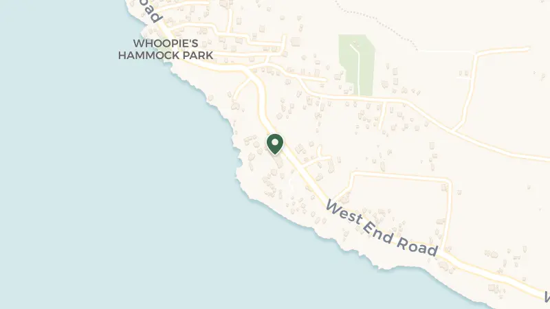 Map of W End Rd, Negril, Jamaica