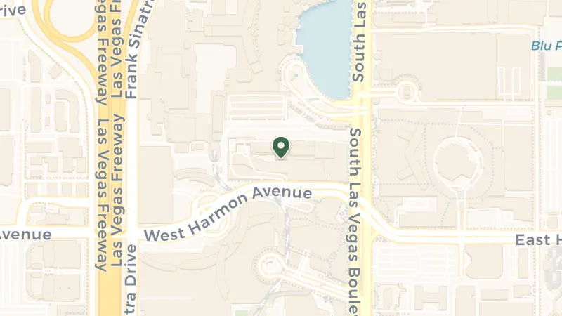 Map of 3708 Las Vegas Blvd S, Las Vegas, NV 89109, USA