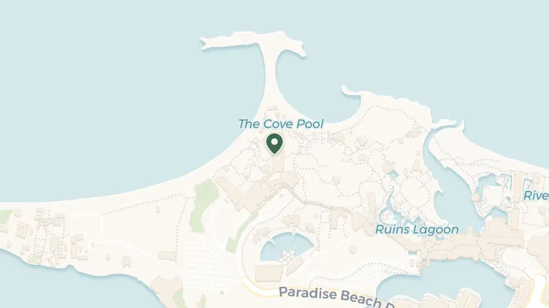 Map of 1 Casino Drive, Paradise Island, The Bahamas