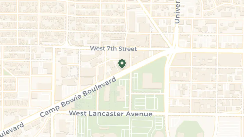 Map of 3300 Camp Bowie Blvd, Fort Worth, TX 76107, USA