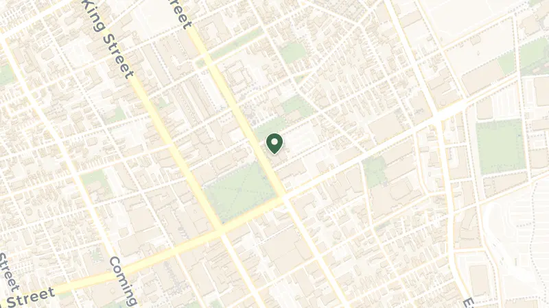 Map of 334 Meeting St, Charleston, SC 29403, USA