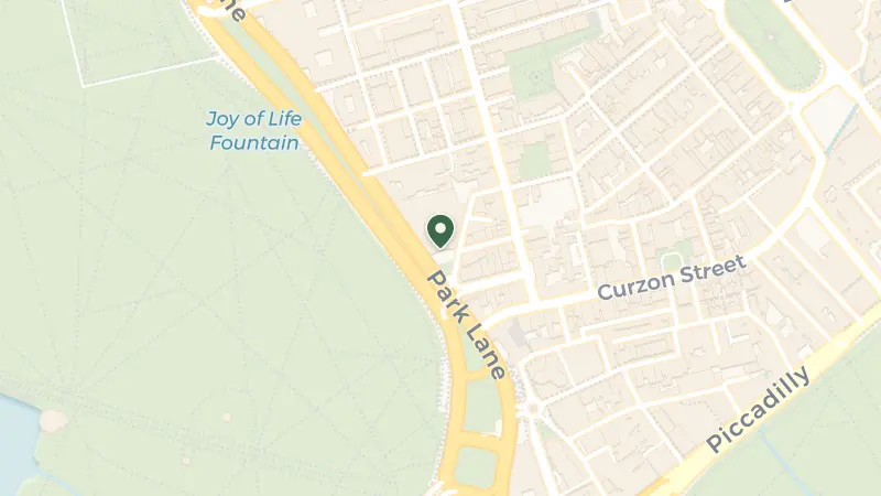 Map of 53 Park Ln, London W1K 1QA, UK