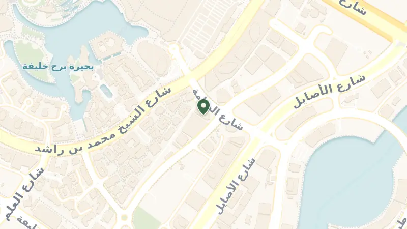 Map of 57RJ+R7 - Dubai Fountain St - Burj Khalifa - Downtown Dubai - Dubai - United Arab Emirates