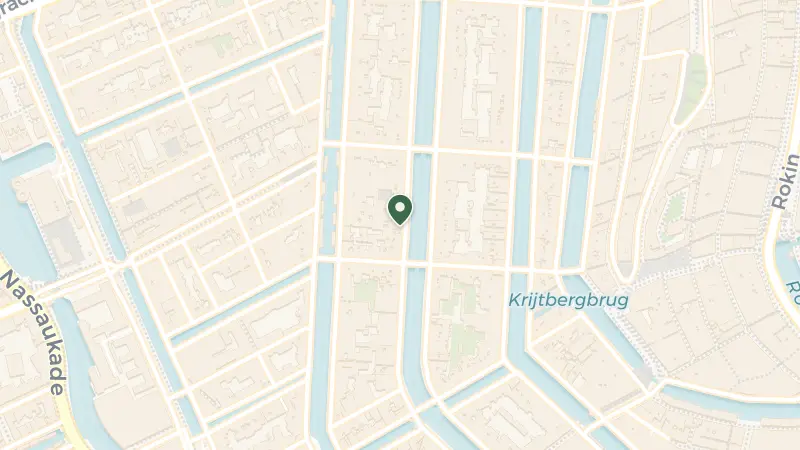 Map of Keizersgracht 384, 1016 GA Amsterdam