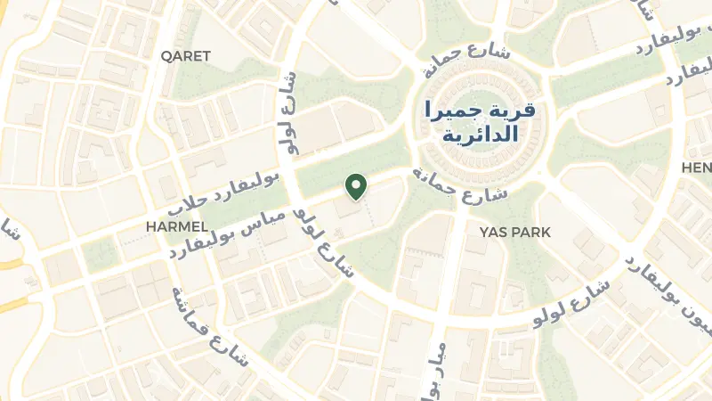 Map of Street 1 Street 1 - Al Barsha South Fourth - Jumeirah Village Circle - Dubai - United Arab Emirates