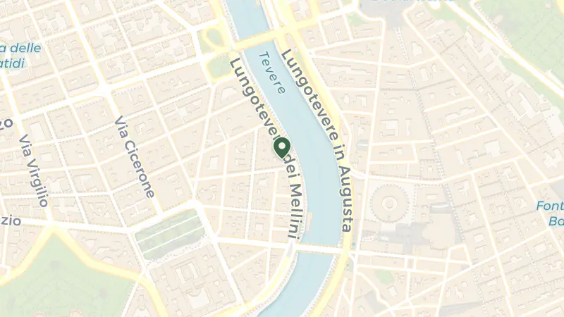Map of Lungotevere dei Mellini, 26E - 27, 00193 Roma RM, Italy