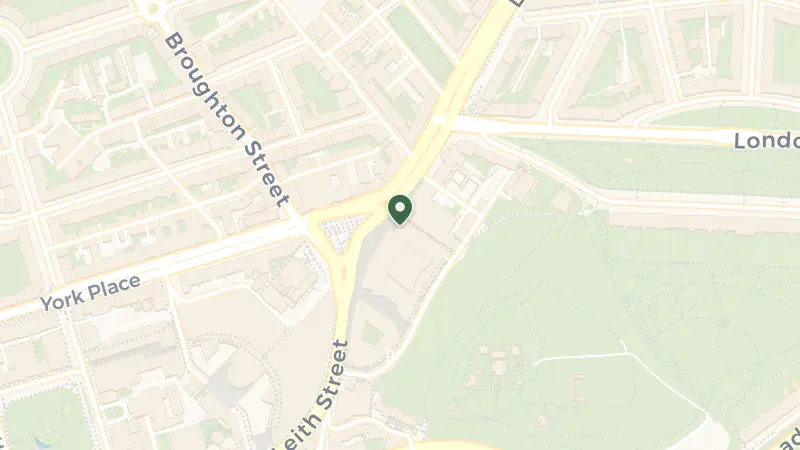 Map of 2 Greenside Pl, Edinburgh EH1 3AA, UK