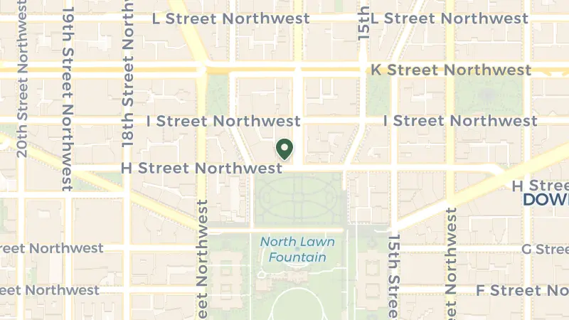 Map of 800 16th St NW, Washington, DC 20006, USA