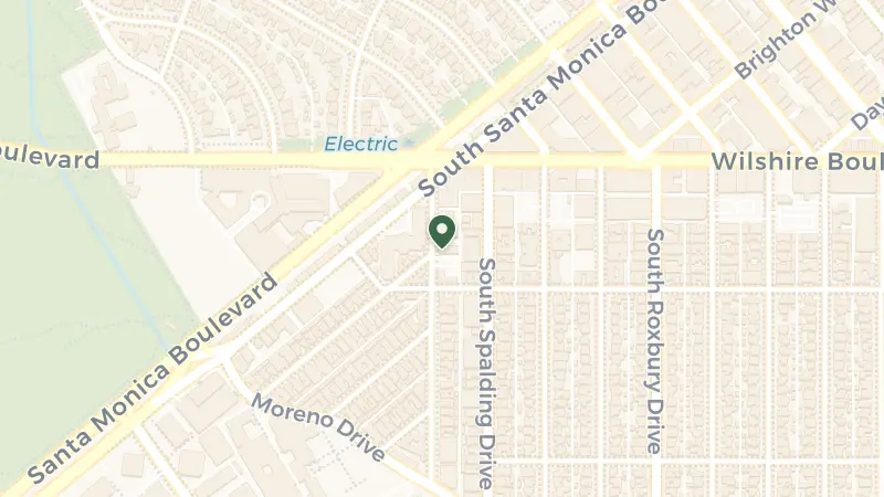 Map of 140 S Lasky Dr, Beverly Hills, CA 90212, USA