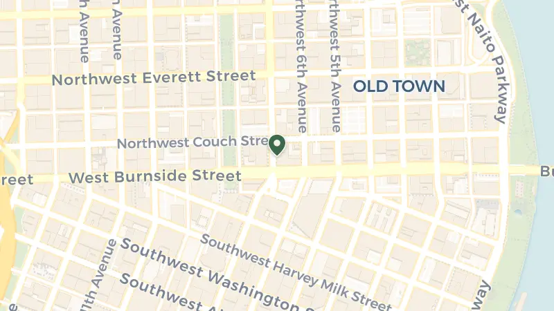 Map of 15 NW 4th Ave, Portland, OR 97209, United States