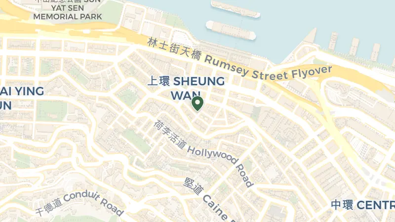 Map of 89 Jervois St, Sheung Wan, Hong Kong