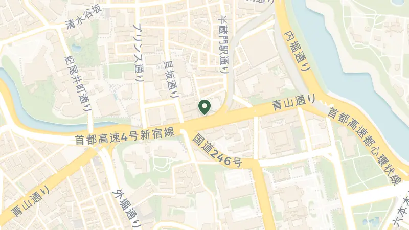 Map of 2-chōme-16-15 Hirakawachō, Chiyoda City, Tokyo 102-0093, Japan