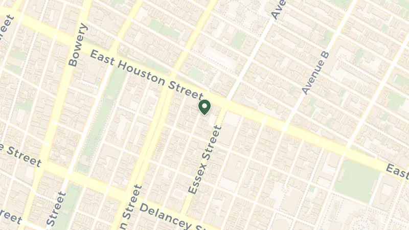 Map of 180 Ludlow St, New York, NY 10002, USA