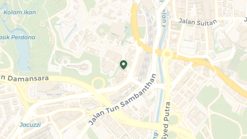 Map of 5, Jalan Sultan Hishamuddin, Tasik Perdana, 50000 Kuala Lumpur, Wilayah Persekutuan Kuala Lumpur, Malaysia