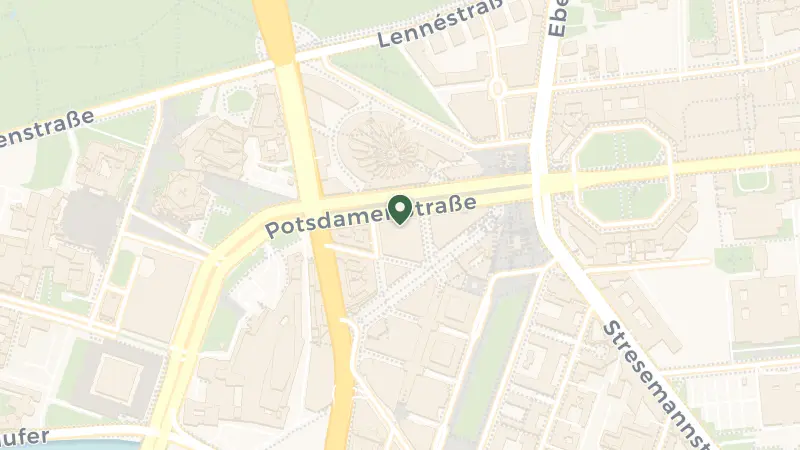Map of Potsdamer Str. 3, 10785 Berlin, Germany