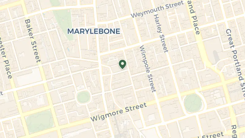 Map of 47 Welbeck St, London W1G 8DN, UK