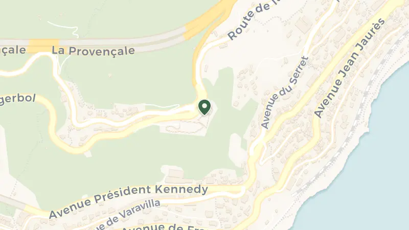 Map of 1551 Rte de la Turbie, 06190 Roquebrune-Cap-Martin, France