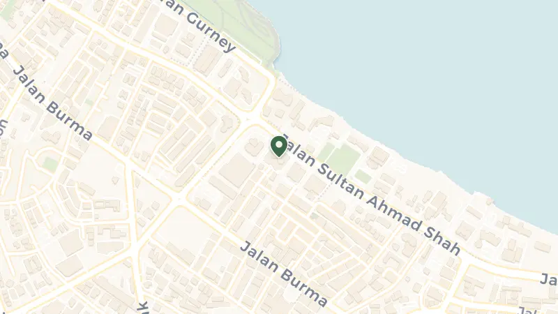 Map of 55, Jln Sultan Ahmad Shah, 10050 George Town, Pulau Pinang, Malaysia