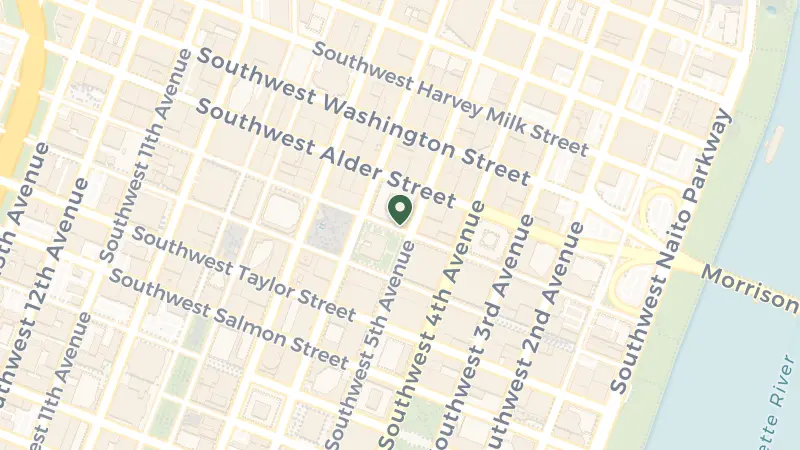 Map of 525 SW Morrison St, Portland, OR 97204, USA