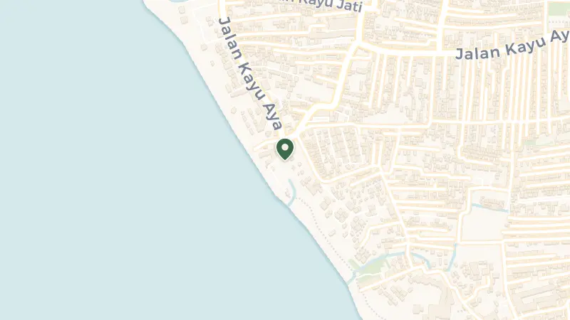 Map of Seminyak Beach, Jl. Kayu Aya, Seminyak, Kuta, Bali, 80361, Indonesia
