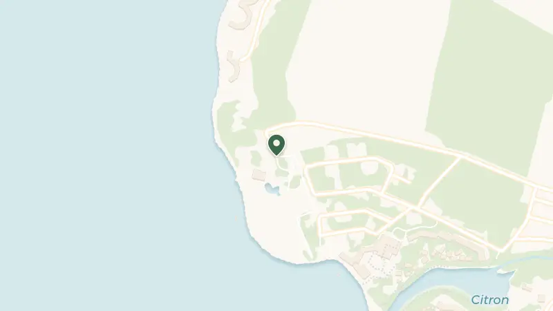 Map of Turtle Bay, Pointe aux Piments, Mauritius
