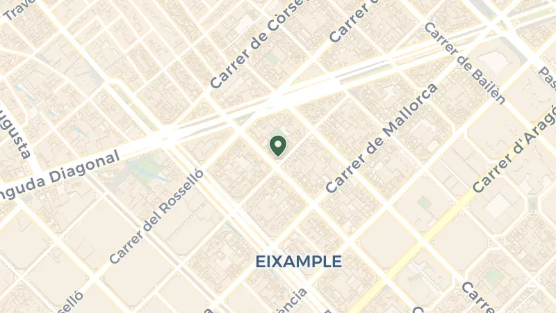 Map of Carrer de Provença, 277, Eixample, 08037 Barcelona, Spain