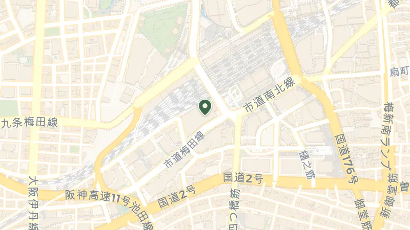 Map of 3-chōme-2-2 Umeda, Kita Ward, Osaka, 530-0001, Japan