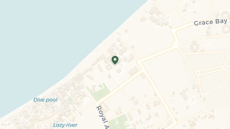 Map of 16 Princess Dr, Grace Bay TKCA 1ZZ, Turks and Caicos Islands