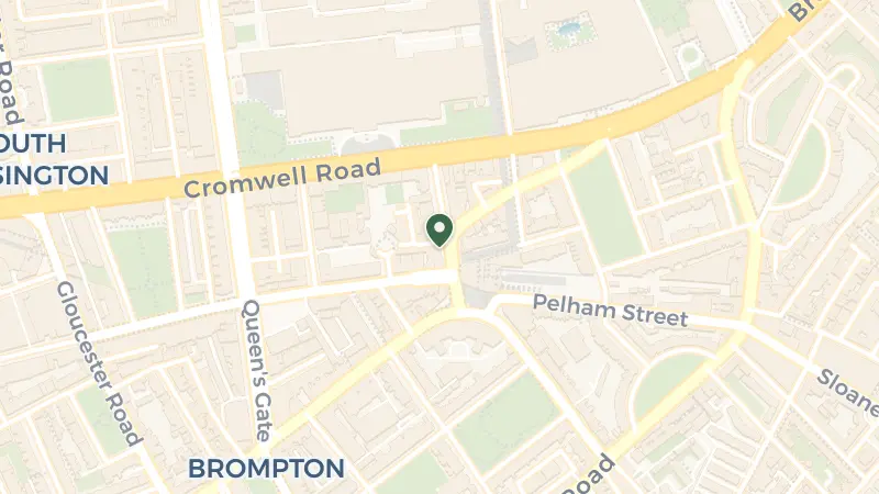 Map of 15 Cromwell Pl, South Kensington, London SW7 2LA, UK