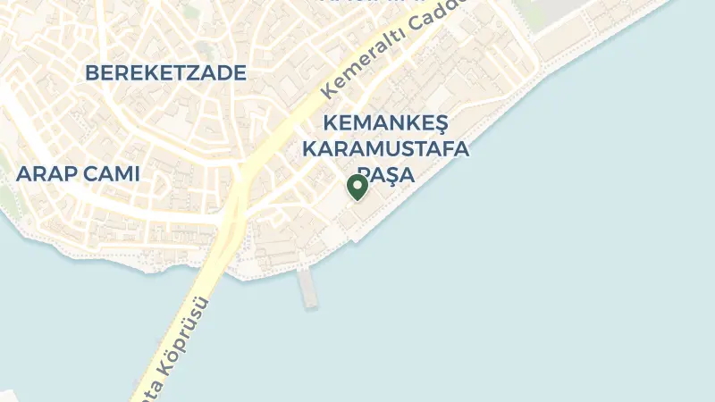 Map of Kemankeş Karamustafa Paşa, Kemankeş Cd. No:34, 34425 Beyoğlu/İstanbul, Türkiye