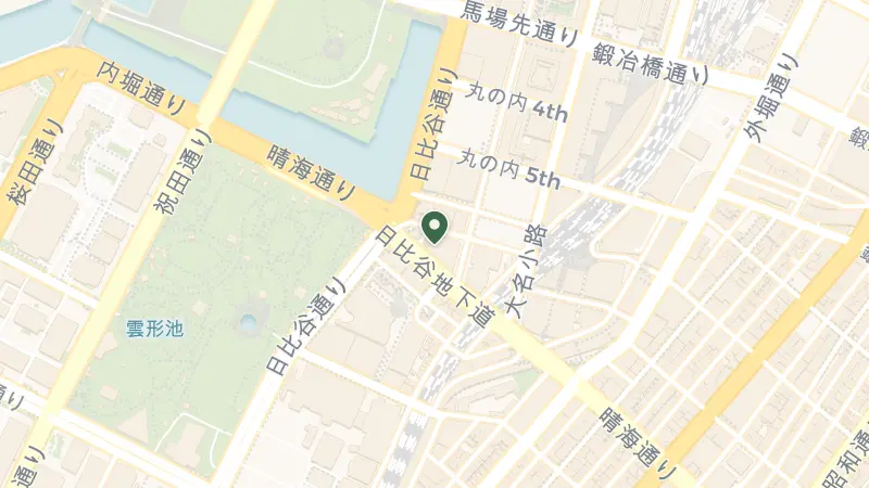 Map of 1-chōme-8-1 Yūrakuchō, Chiyoda City, Tokyo 100-0006, Japan