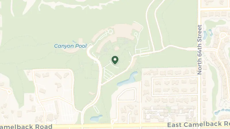 Map of 6000 E Camelback Rd, Scottsdale, AZ 85251, USA