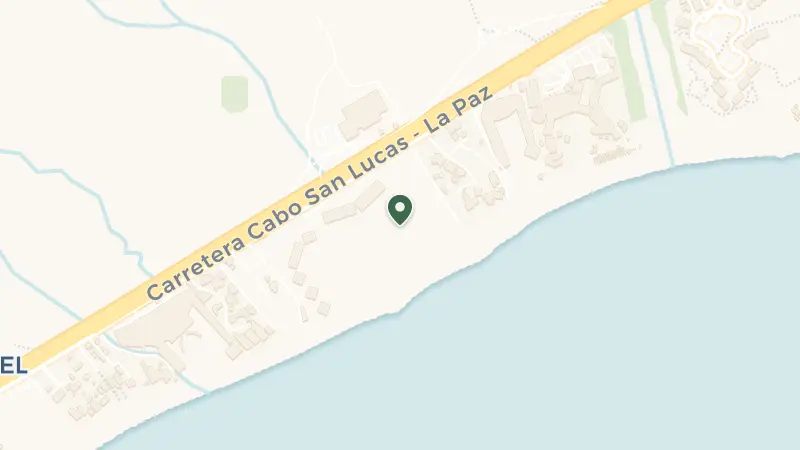 Map of KM 18 5 CARRETERA TRANSPE, P.º de Los Cabos, Tourist Corridor, 23405 San José del Cabo, B.C.S., Mexico