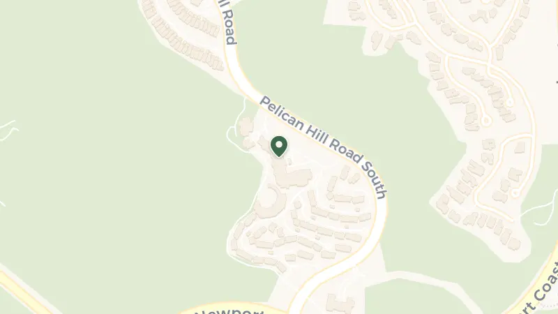 Map of 22701 S Pelican Hill Rd South, Newport Coast, CA 92657, USA