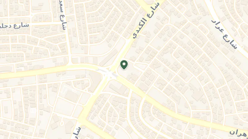 Map of 5th circle Amman, Zahran St, Amman, Jordan
