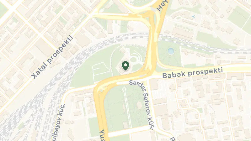 Map of Nasimi District, 3 Babek Ave, Baku 1025, Azerbaijan