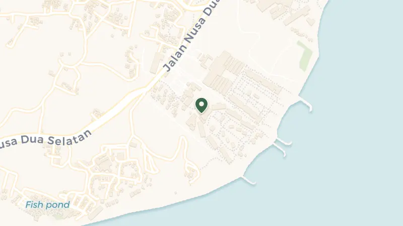 Map of Jl. Raya Nusa Dua Selatan, Benoa, Kec. Kuta Sel., Kabupaten Badung, Bali 80361, Indonesia