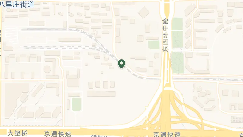 Map of China, Bei Jing Shi, Chao Yang Qu, CN 北京市 朝阳区 建国路甲83号 邮政编码: 100025