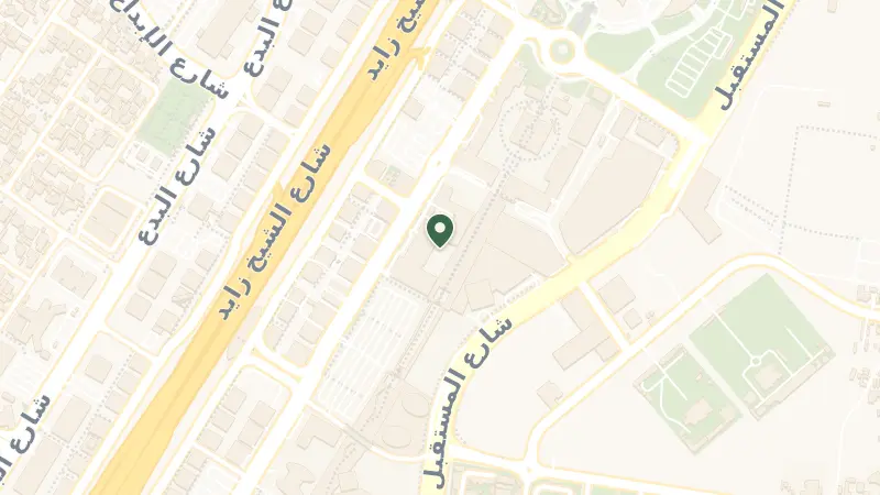 Map of DIFC, off - شارع الشيخ زايد - زعبيل الثانية - DIFC - دبي - United Arab Emirates