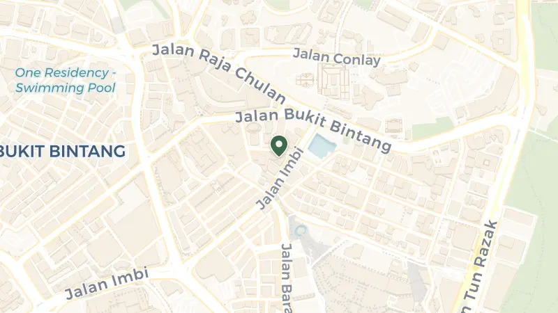 Map of 168, Jln Imbi, Pudu, 55100 Kuala Lumpur, Wilayah Persekutuan Kuala Lumpur, Malaysia