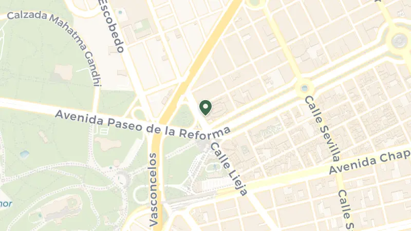 Map of Av. P.º de la Reforma 509, Cuauhtémoc, 06500 Ciudad de México, CDMX, Mexico