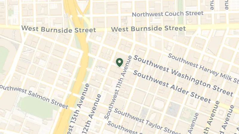 Map of 900 SW Washington St, Portland, OR 97205, United States